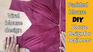 Viral blouse design | ब्लाउज का डिजाइन बनाना सीखे आसानी के साथ | designer blouse