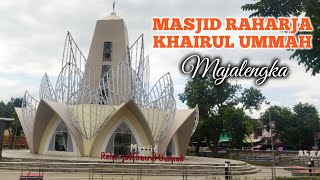 Masjid Unik di Majalengka Mirip Bunga Mekar | Masjid Raharja Khairul Ummah