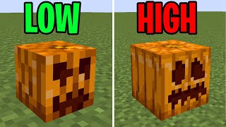 graphics quality - LOW vs HIGH