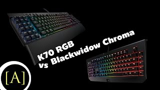 [รีวิว] Black Widow Chroma vs K70 RGB (นายอาร์ม)