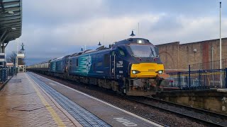 Class 88 + 68 with "The Link N' Chord" + Tones through Mansfield | 19th February 2022