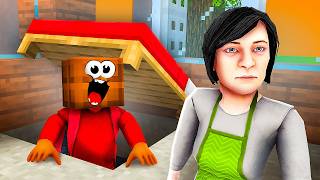 12 Способов СБЕЖАТЬ от РОДИТЕЛЕЙ в Майнкрафт! Minecraft Скулбой