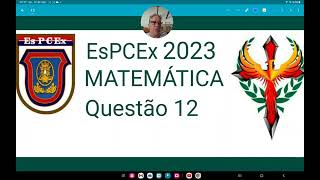 EsPCEx 2023 questão 12, Sabendo-se que x pertence ao intervalo fechado entre zero e dois pi, o númer