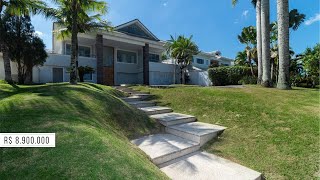 MANSÃO TRIPLEX DE ALTO PADRÃO NO CONDOMÍNIO MANSÕES - BARRA DA TIJUCA