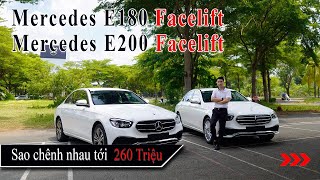 Mercedes E180  và Mercedes E200 Có Gì Khác Nhau - Đâu là sự lựa chọn hoàn hào | Bắc Ô tô