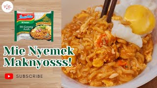 NIKMAT NYA JUARA!! Resep Indomie Nyemek Praktis & Enak | Mie Nyemek | Vierecipe