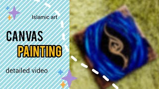 Islamic Art Acrylic Painting Tutorial