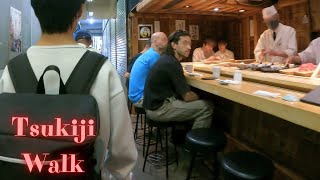 Tokyo's Tsukiji: Where Tradition Meets Modernity.【4K】summer. 2024