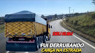 Medo da PRF PASSEI POR OUTRA ESTRADA SCANIA CARREGADO