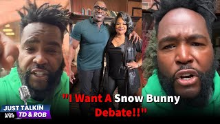 Umar Johnson GOES OFF On Shannon Sharpe DEMANDING A Debate!