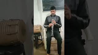 D major scale play beginner nitin on b flat clarinet