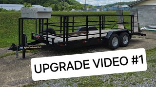 Video 1 upgrading Paul's trailer