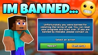 I WAS BANNED In Pixel Gun 3D! (Here's Why!)