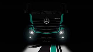 The special edition Mercedes-Benz Actros 1