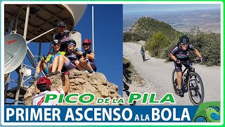 Primer ascenso a la Bola de la Pila en ciclismo de montaña