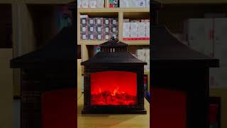 Flicker flame effect for room | Room fire effect lump 🔥#shorts