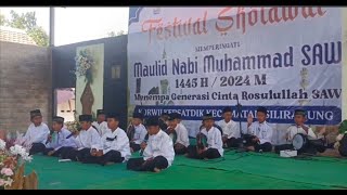 SDN 1 SENEPOREJO BERSHOLAWAT, MERIAHKAN  MAULID NABI MUHAMMAD SAW 1445 H / 2024 M