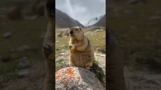 Chubby Himalayan Marmots Devouring Cookies#cutemarmot #cuteanimals #animals #marmot #marmota