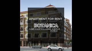 Apartment for rent in Botanica, Jumeirah Village Circle Dubai