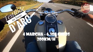 E FINALMENTE FIZ O TEST RIDE NA JOANA D'ARC - FATBOY STG 2