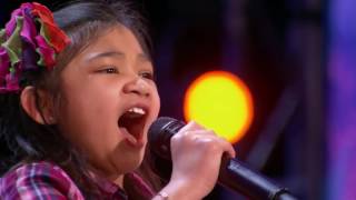 9-Year-Old Girl With Big Voice Sings 'Rise Up' Audition