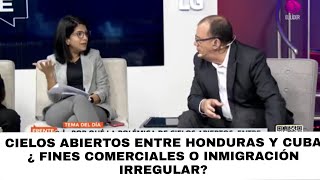 ¿Por qué la polémica de cielos abiertos, entre Honduras y Cuba?