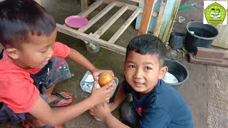 MENIUP BALON DENGAN BOTOL//PEMBELAJARAN ANAK USIA DINI//TEMA BENDA ALAM//SUB TEMA UDARA