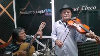 piero Ledesma con Ramón Coria y su violín sachero sábado 27/4/2024