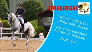 Nuno Miguel Silva & Jairo D Alem CDI 3 Star GP Special at NAF Hartpury Festival of Dressage 2024