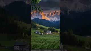 Beautifull village | satisfying Humming  Music | #beautiful #satisfying #village