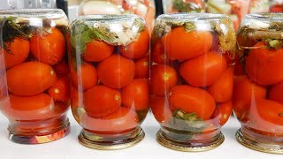 Самые ВКУСНЫЕ МАРИНОВАННЫЕ ПОМИДОРЫ на зиму, цыганка готовит.