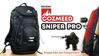 Review Tas Daypack Semi Carrier COZMEED SNIPER PRO 30L Wajib Nonton Sebelum Beli!