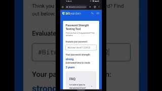 How to find Password 🔑🔑🔑Strength | Bitwarden | DAT