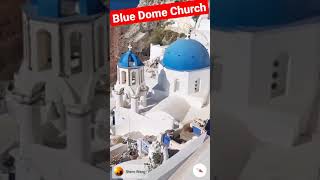 Blue Domed Church | Santorini | Tourist attraction in Greece