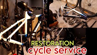 Cycle Fully Dismantling video in Tamil | cycle overhauling| Cycle Repair | full cycle service video