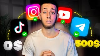 Как заработать на арбитраже трафика из Tik Tok Reels YouTube в Telegram | (Полный гайд без дер%ма)