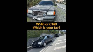 W140 or C140? #mercedesbenz #mercedes #automobile #car #w140 #v8 #v12