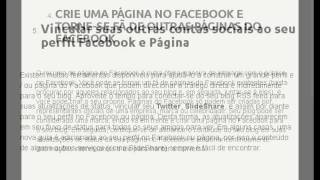 10 Dicas Para Aumentar O Tráfego DO Seu Blog Usando O Facebook