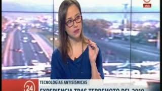 CHILE LÍDER EN TECNOLOGÍAS ANTISÍSMICAS 24 HORAS TVN