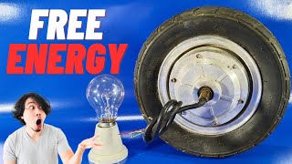 electric bike motor convert to alternator generator electricity | Electric generator