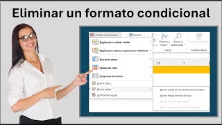 Quitar un formato condicional