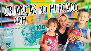 Crianças Torrando R$ 100,00 (Ensinando o Valor do Dinheiro)