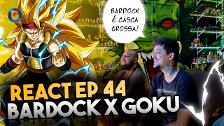 REACT! EPISÓDIO 44 DE SUPER DRAGON BALL HEROES | BARDOCK X GOKU