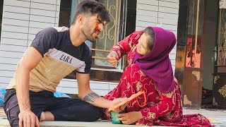 "🏕️🤕 Nomadic Trials: Sajjad Injured | Rahela's Tender Care for Her Husband 🌄💖"