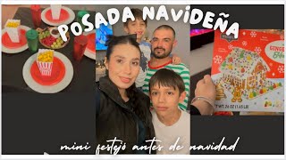 Vlogmas|NUESTRA POSADA NAVIDEÑA DE 4|TIEMPO DE CALIDAD CON MIS HIJOS ✨|SALIO MAL 😣#navidad2023