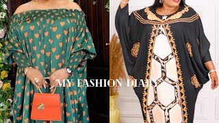 Latest chiffon Boubou and kaftan dress styles for stylish ladies/ African fashion styles for women