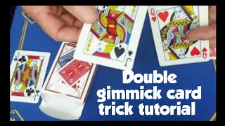 Blow minds with this double GIMMICK card trick/TUTORIAL