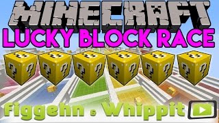 LUCKY BLOCK RACE MOD med figgehn & Whippit | Minecraft 1.8