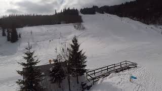 SKI Centrum Mraznica - Hnilčík - bufet - Time Lapse Full HD Video GoPro HERO 5 Black 28.2.2018