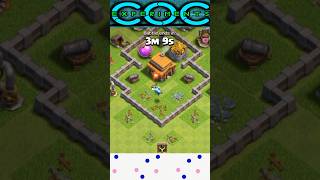 SUPER MINION vs MAX TH3 | #coc #shorts | COC Experiments